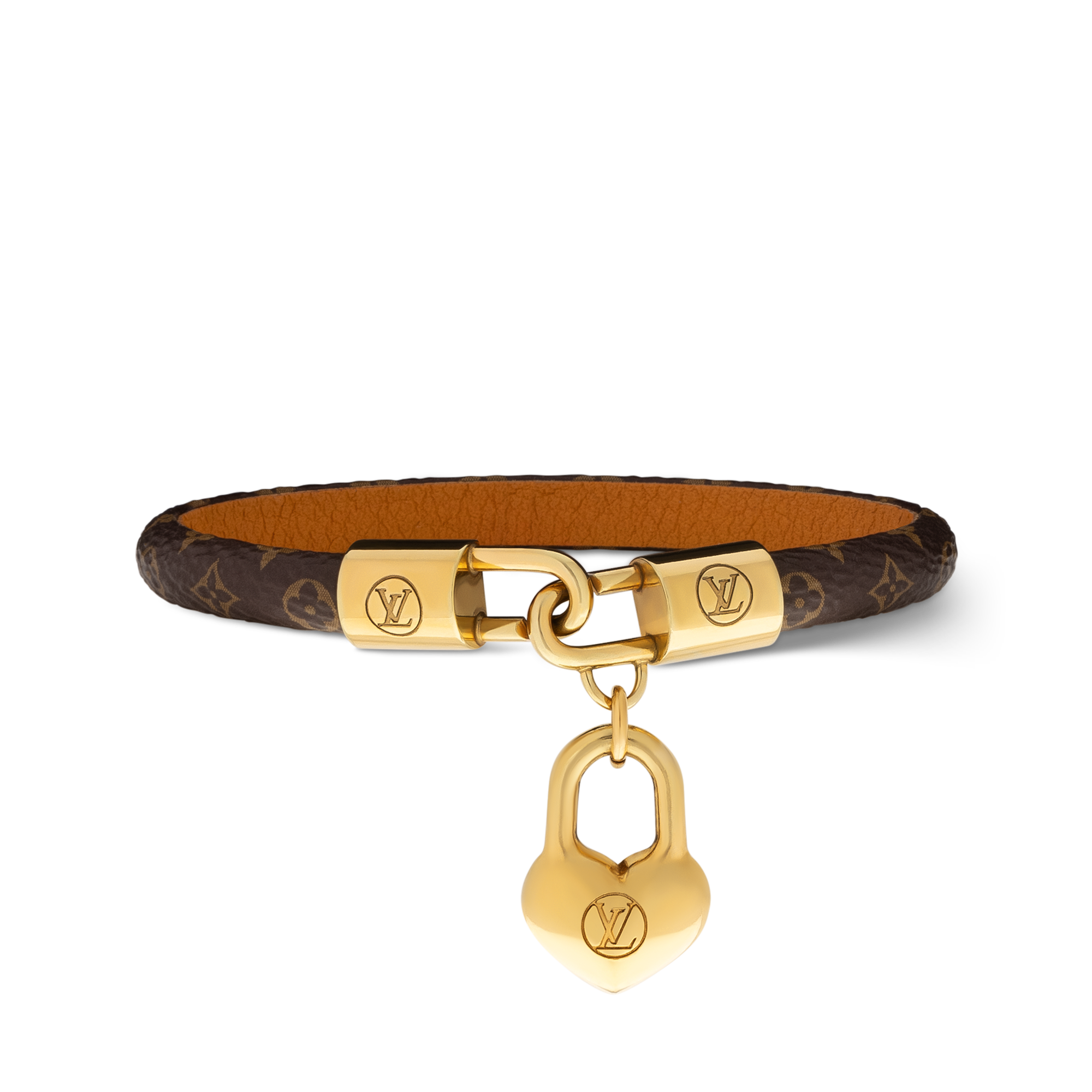 Crazy In Lock Charm Bracelet Other Leathers in Women