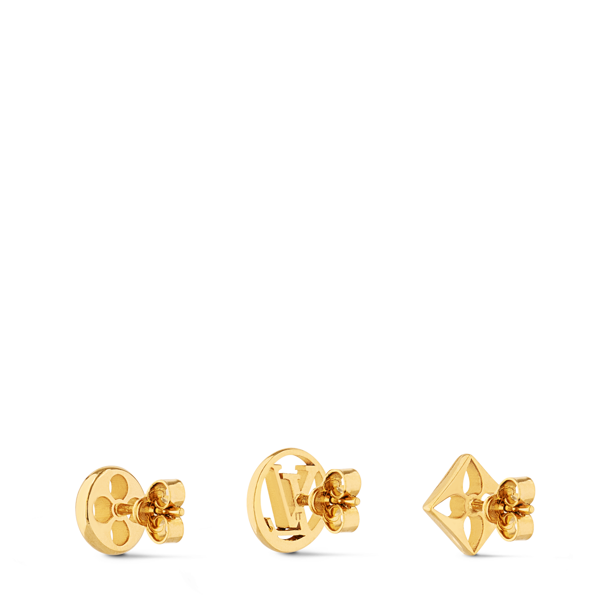 Crazy in Lock Earrings Set . in Women