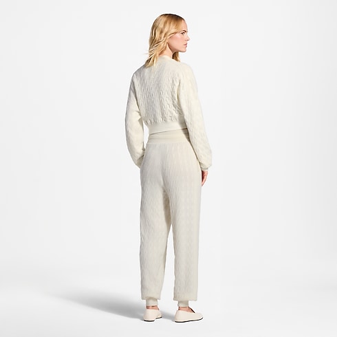 Cropped Cable Knit Cardigan in Women's Ready-to-Wear Knitwear collections by Louis Vuitton (Product zoom)