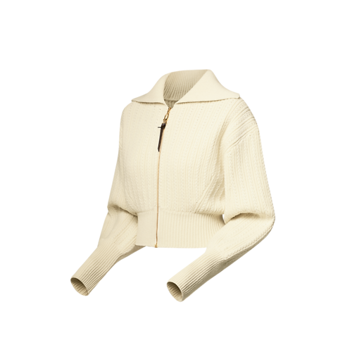 Cropped Rib-Knit Jacket
in Women's Ready-to-Wear Coats and Jackets collections by Louis Vuitton (Product zoom)