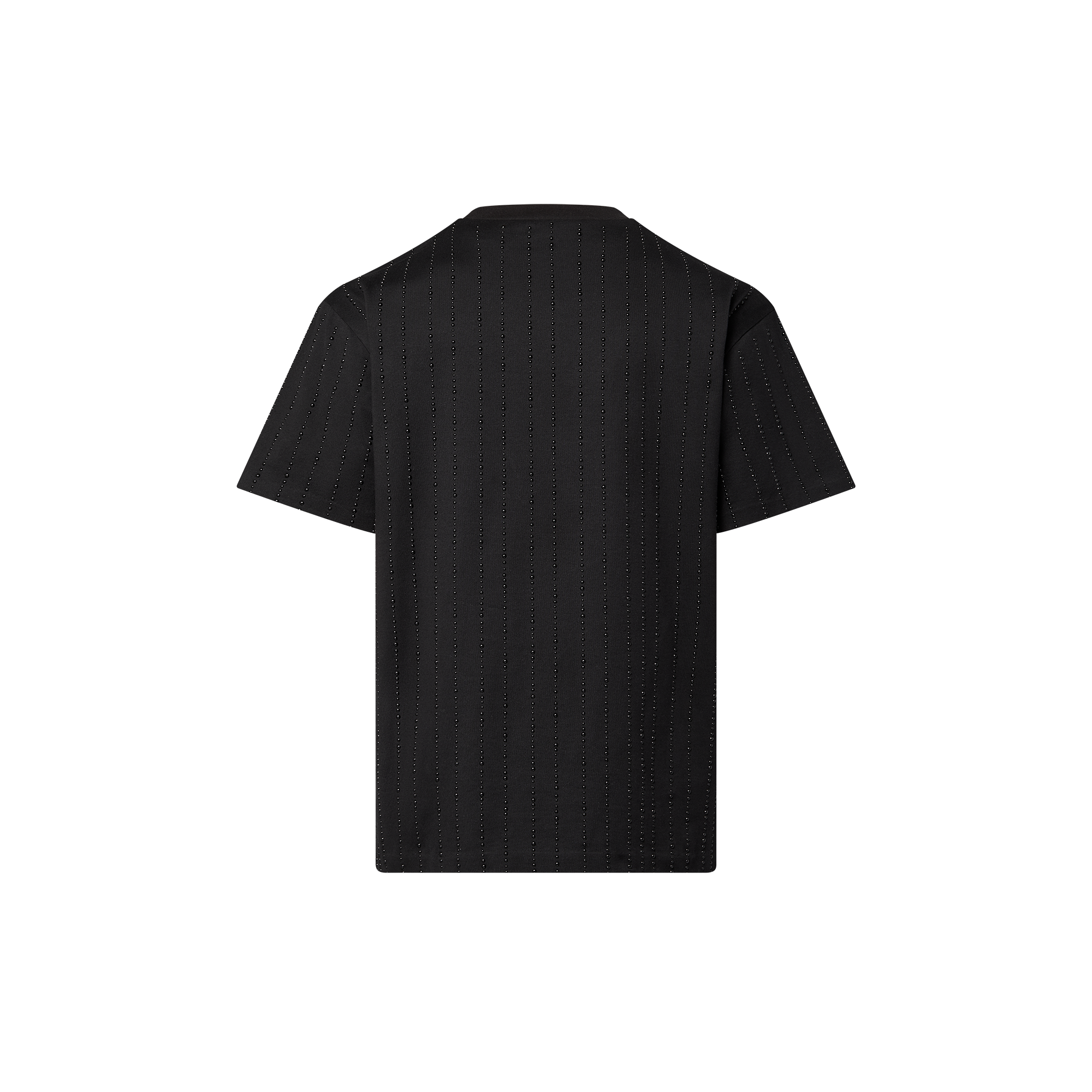 Crystal Embellished Cotton T-Shirt  in Men