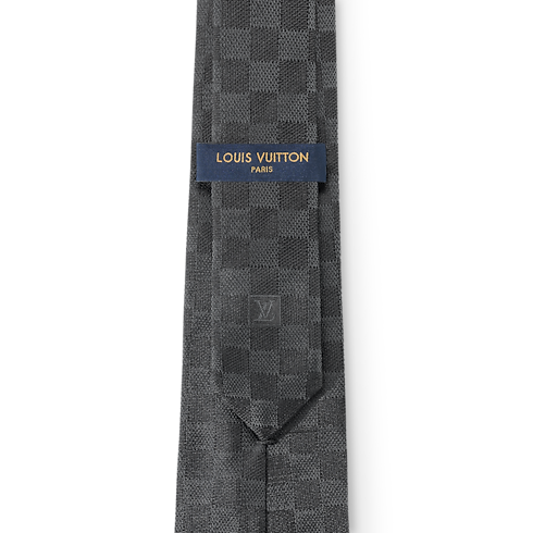 Damier Classique Tie . in Men's Accessories Ties and Pocket Squares collections by Louis Vuitton (Product zoom)