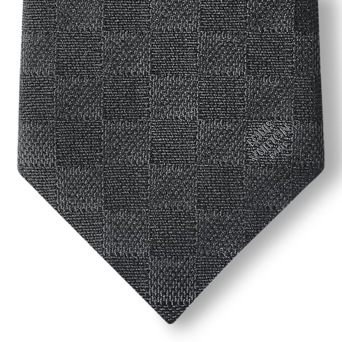 Damier Classique Tie . in Men's Accessories Ties and Pocket Squares collections by Louis Vuitton (Product zoom)