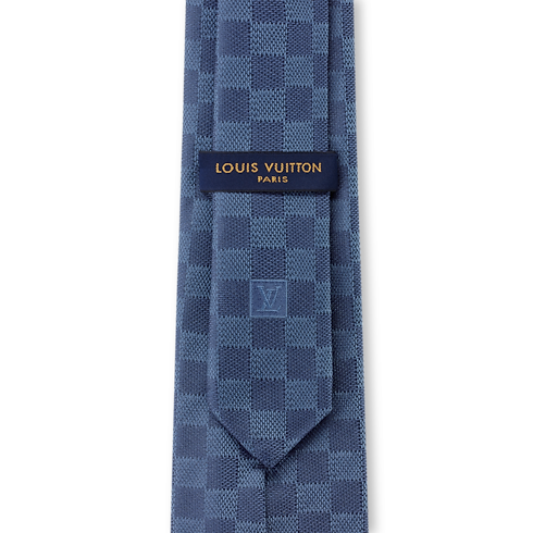 Damier Classique Tie . in Men's Accessories Ties and Pocket Squares collections by Louis Vuitton (Product zoom)