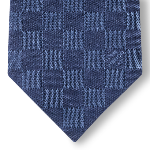 Damier Classique Tie . in Men's Accessories Ties and Pocket Squares collections by Louis Vuitton (Product zoom)