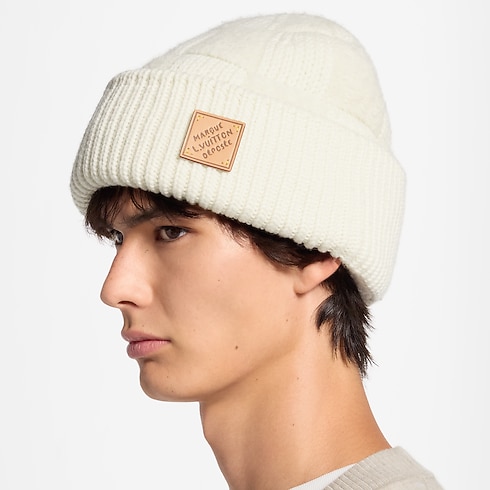 Damier Cloud Beanie . in Men's Accessories Hats, Beanies and Gloves collections by Louis Vuitton (Product zoom)