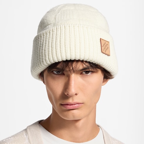 Damier Cloud Beanie . in Men's Accessories Hats, Beanies and Gloves collections by Louis Vuitton (Product zoom)