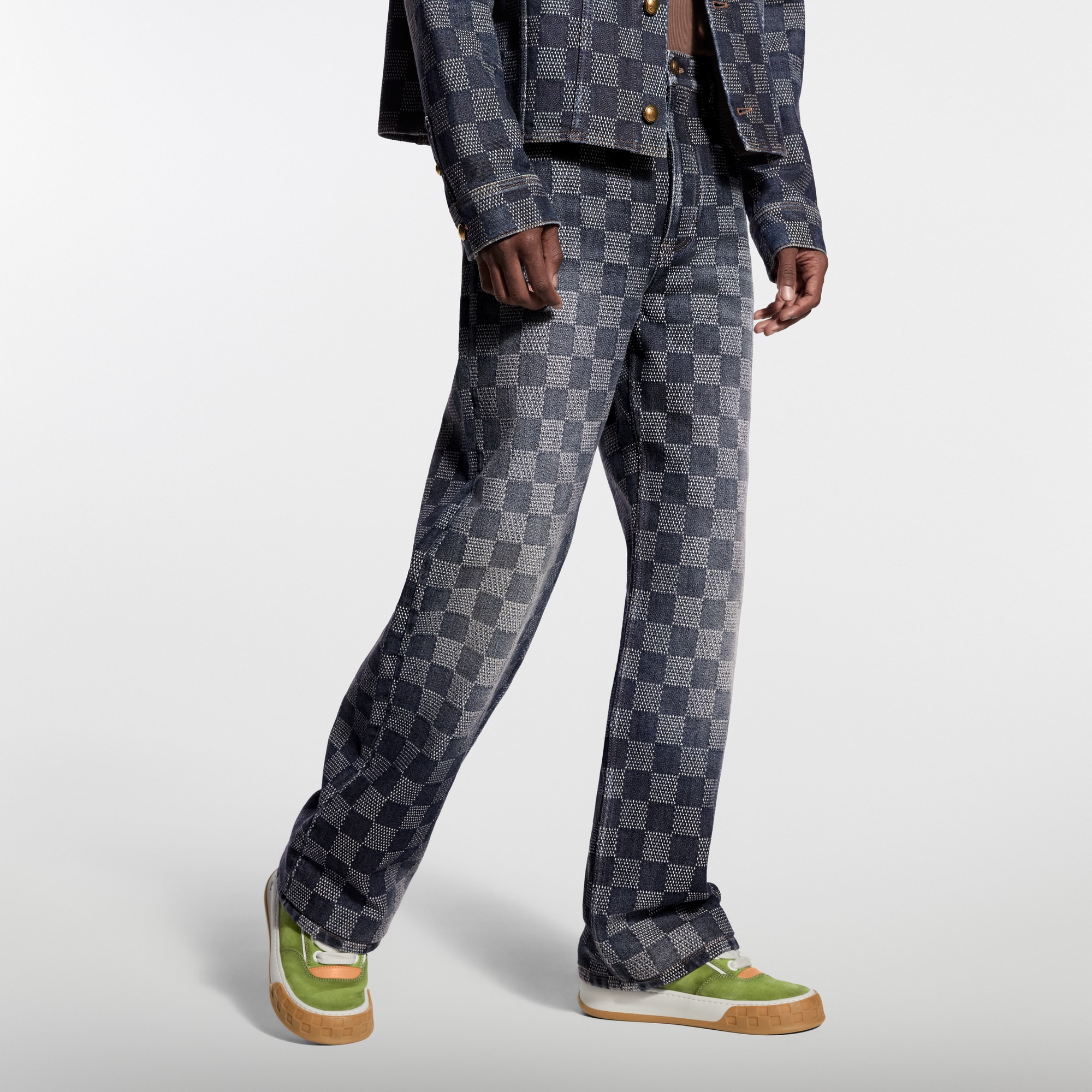 29] LOUIS VUITTON Damier Skate Pants Louis Vuitton Damier Classic 