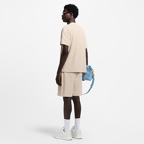 Damier French Terry Shorts in Men's Ready-to-Wear All Ready-to-Wear collections by Louis Vuitton (Product zoom)