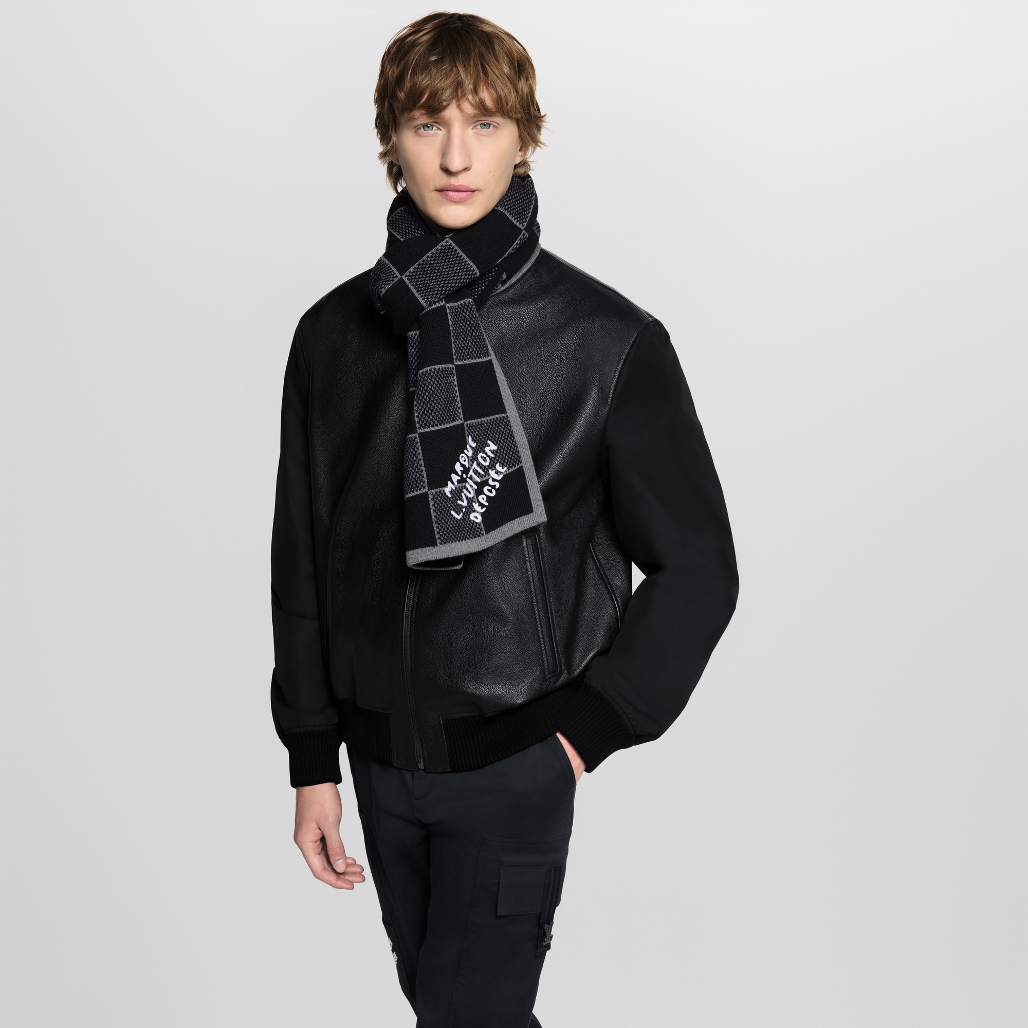 Damier Heritage Scarf . in Men