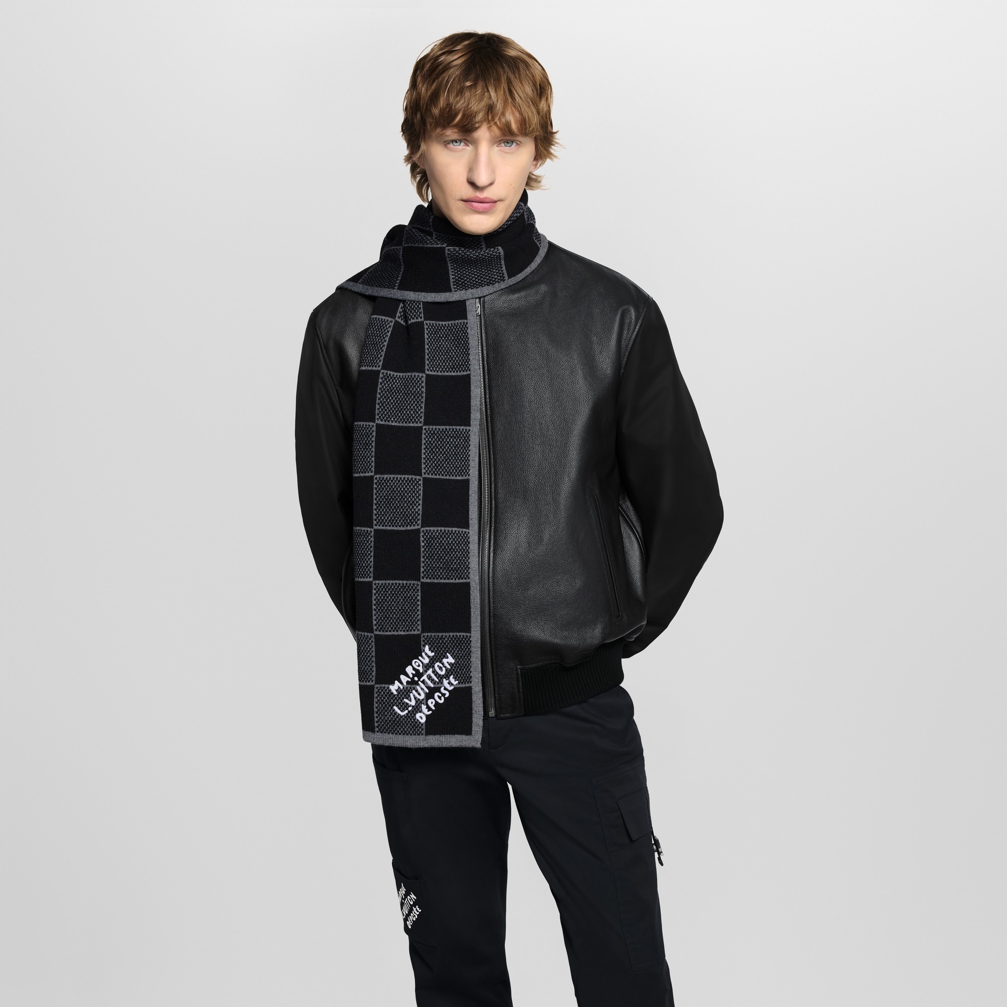 Damier Heritage Scarf . in Men