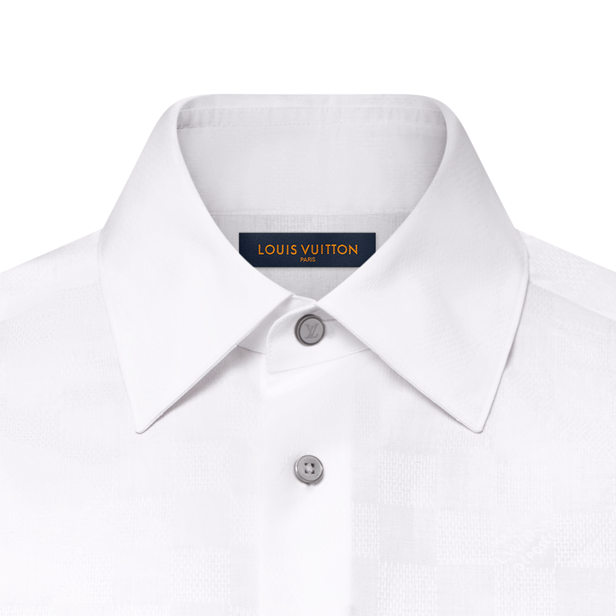 Damier Long-Sleeved Shirt  in Men