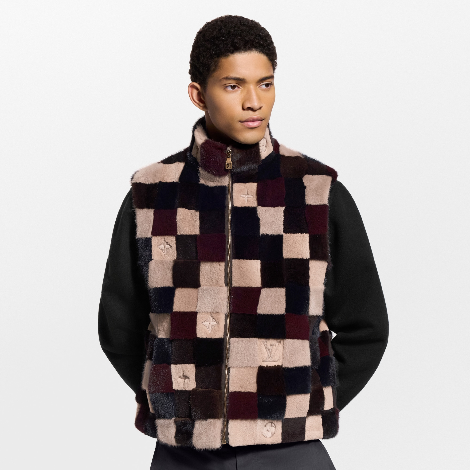 Damier Mink Vest  in Men