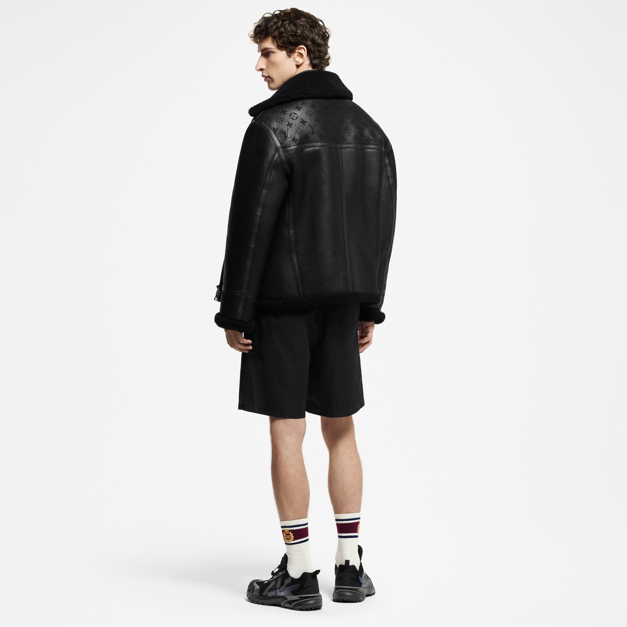 Damier Nylon Swim Shorts  in Men