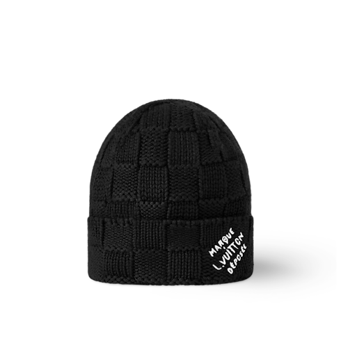 Damier Snug Beanie . in Men's Accessories Hats, Beanies and Gloves collections by Louis Vuitton (Product zoom)