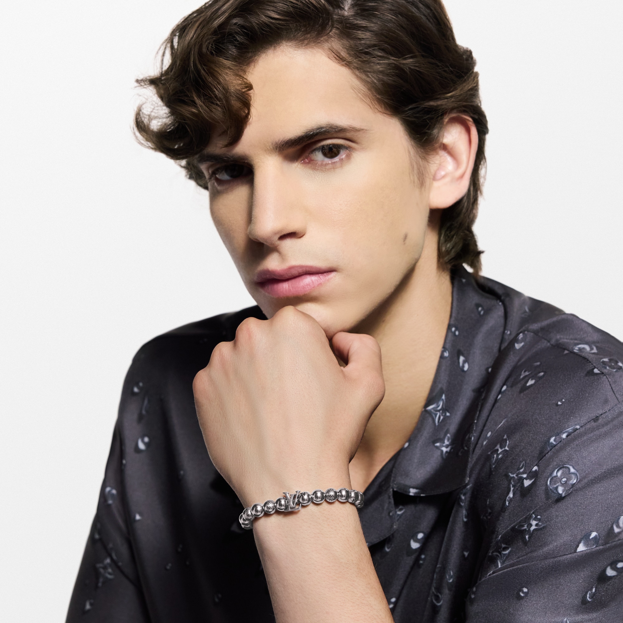 Damier Staples Ball Bracelet . in Men