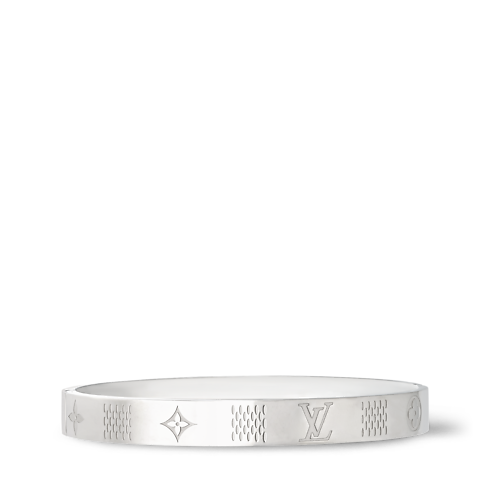 Damier Staples Bangle . in Men's Fashion Jewellery Bracelets collections by Louis Vuitton (Product zoom)