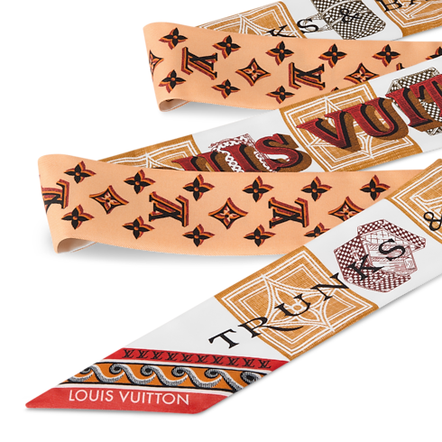 Damiergram BB Bandeau . in Women's Accessories Silk Squares and Bandeaus collections by Louis Vuitton (Product zoom)