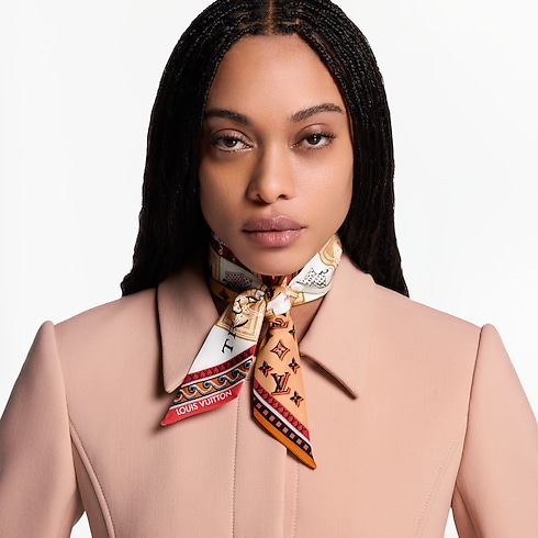 Damiergram BB Bandeau . in Women's Accessories Silk Squares and Bandeaus collections by Louis Vuitton (Product zoom)