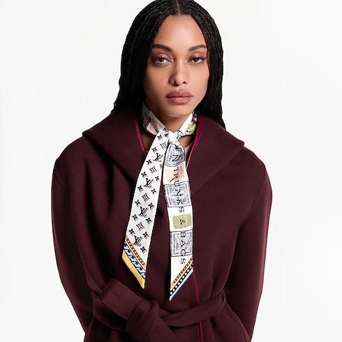 Damiergram BB Bandeau . in Women's Accessories Silk Squares and Bandeaus collections by Louis Vuitton (Product zoom)