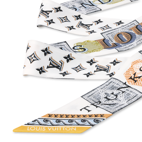 Damiergram BB Bandeau . in Women's Accessories Silk Squares and Bandeaus collections by Louis Vuitton (Product zoom)