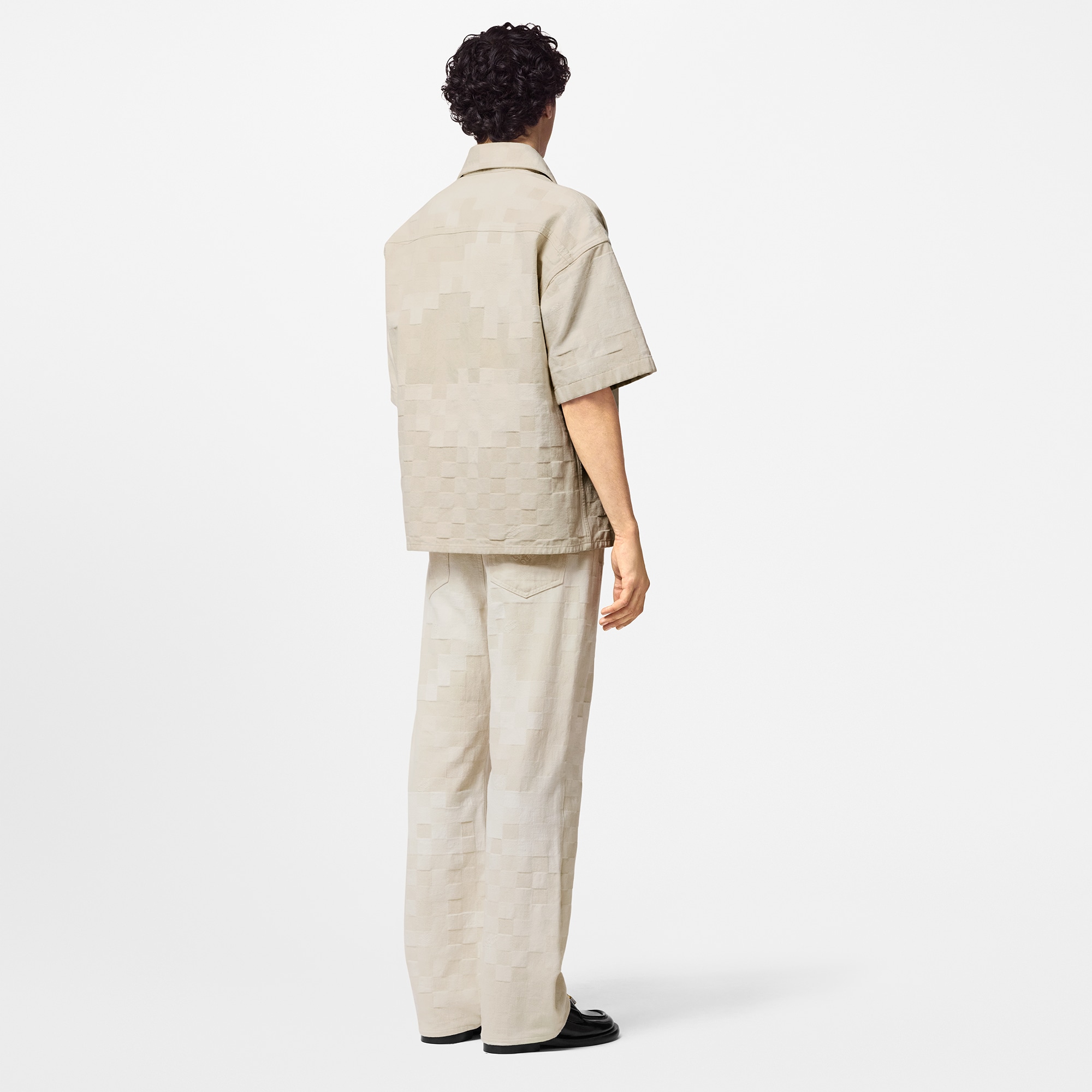 Damoflage Jacquard Denim Skate Pants  in Men