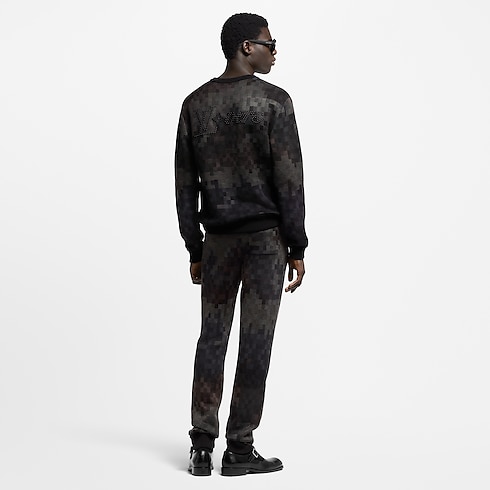 Damoflage Jacquard Pullover in Men's Ready-to-Wear All Ready-to-Wear collections by Louis Vuitton (Product zoom)