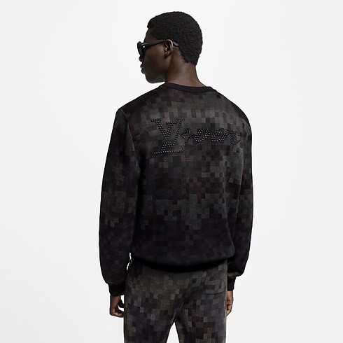 Damoflage Jacquard Pullover in Men's Ready-to-Wear All Ready-to-Wear collections by Louis Vuitton (Product zoom)