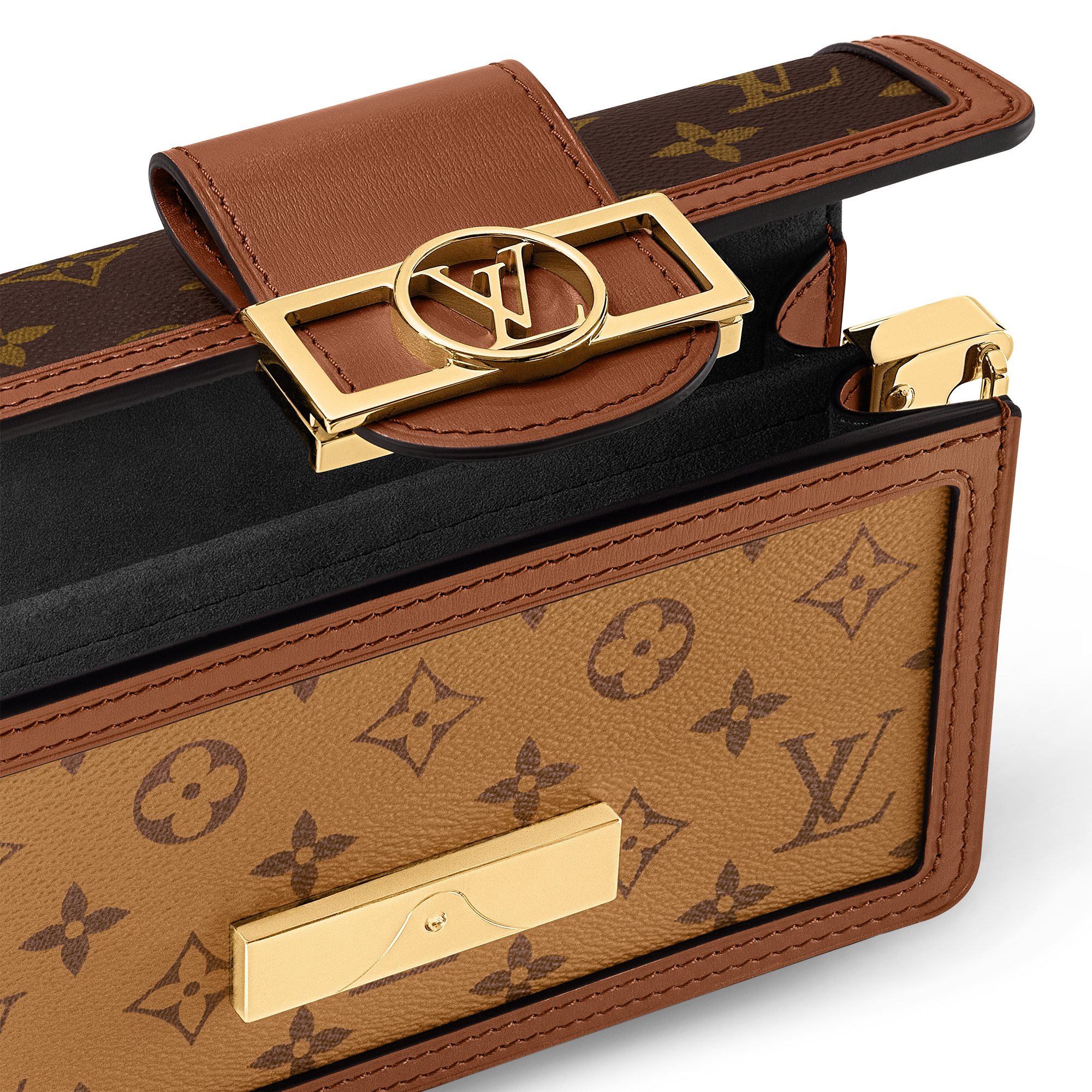 Dauphine East West Monogram Reverse in Women