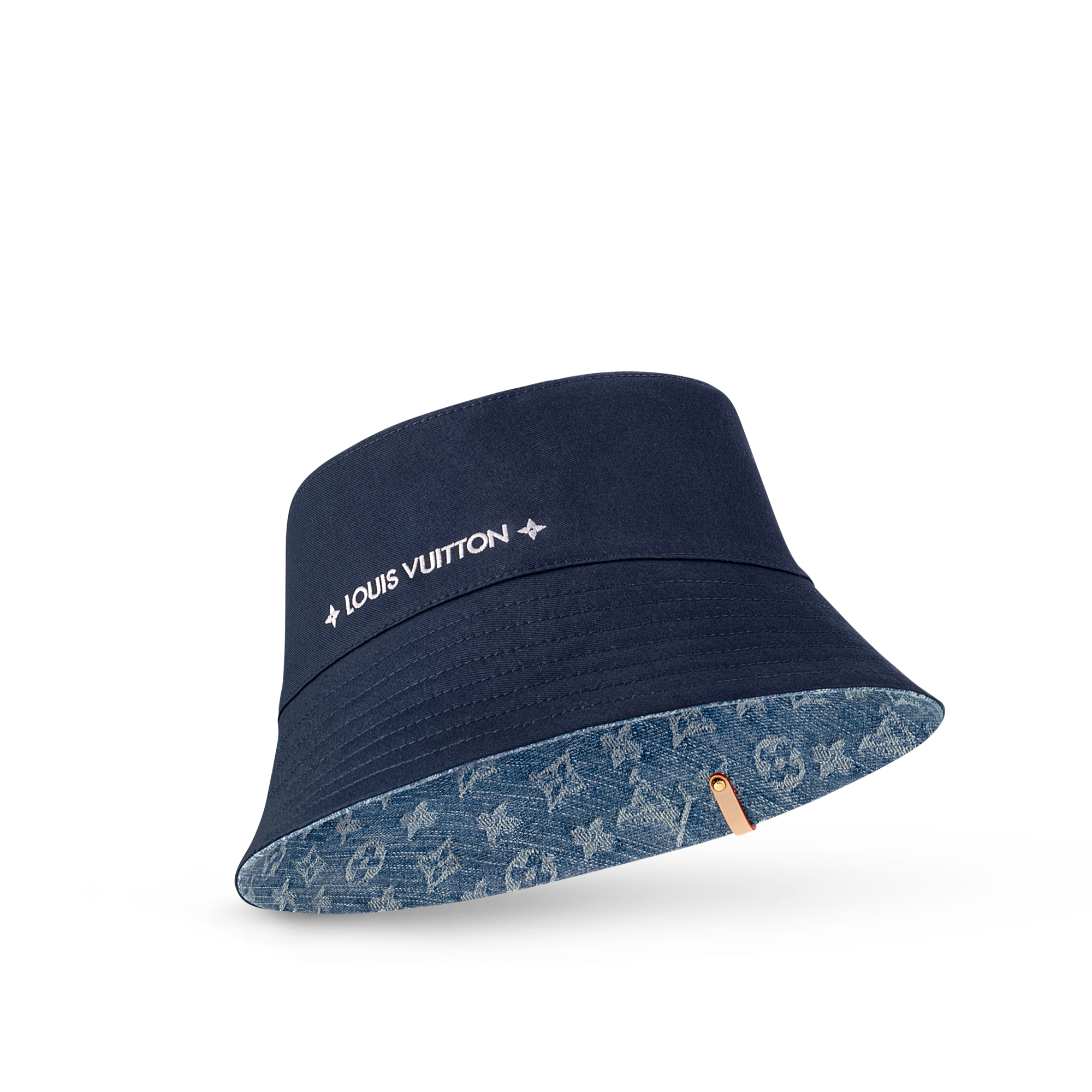 Denim Bucket Hat . in Women