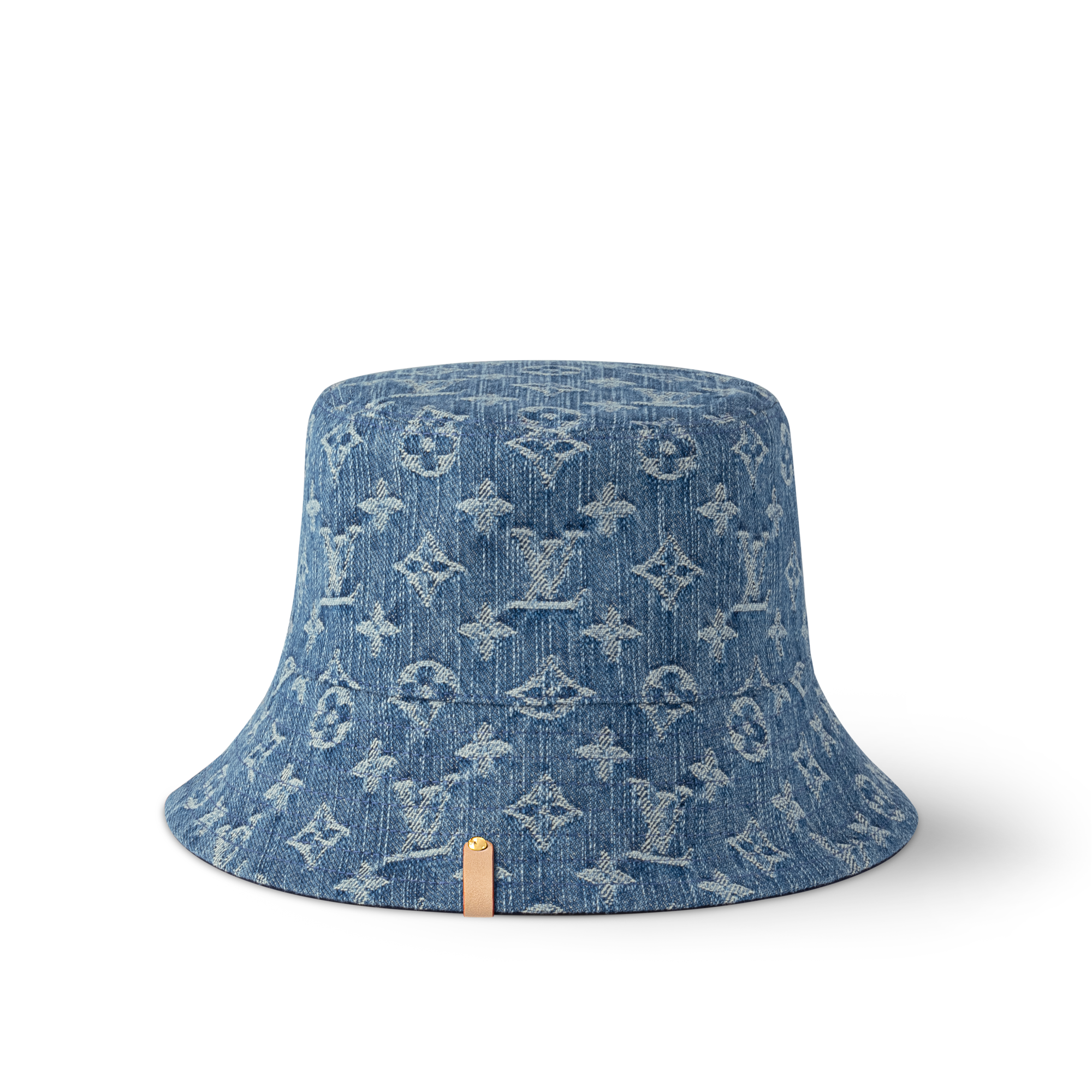 Denim Bucket Hat . in Women