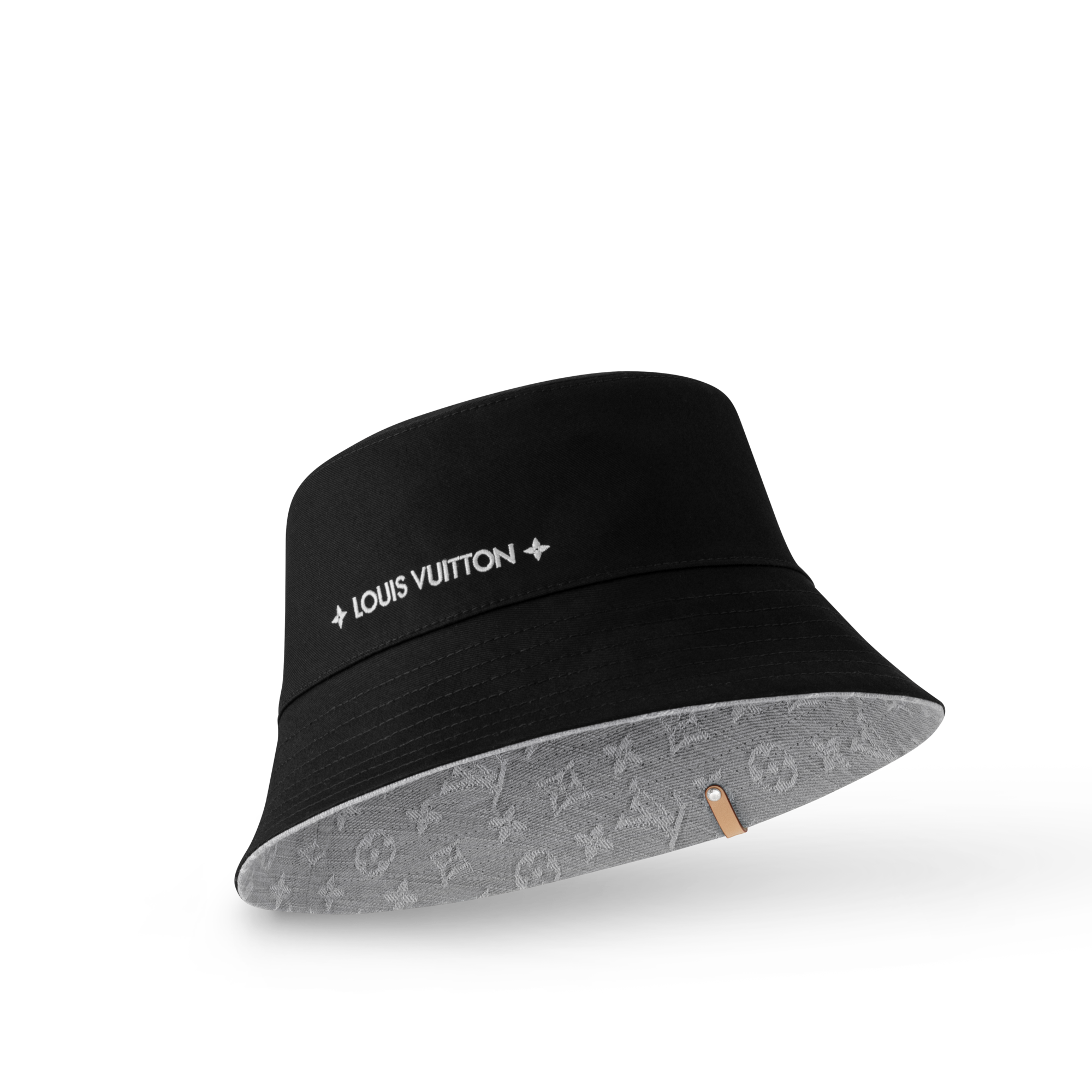 Denim Bucket Hat . in Women