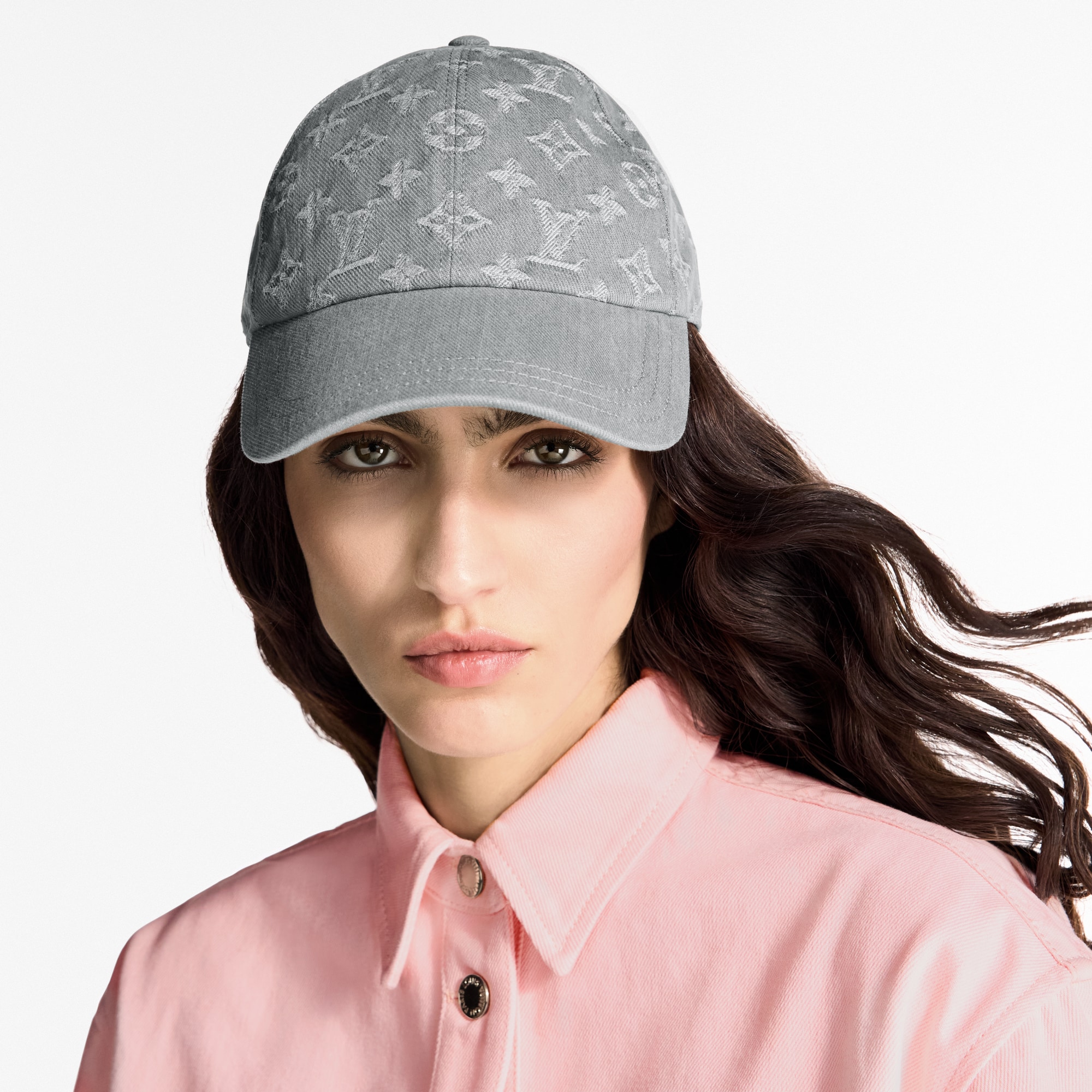 Denim Cap . in Women