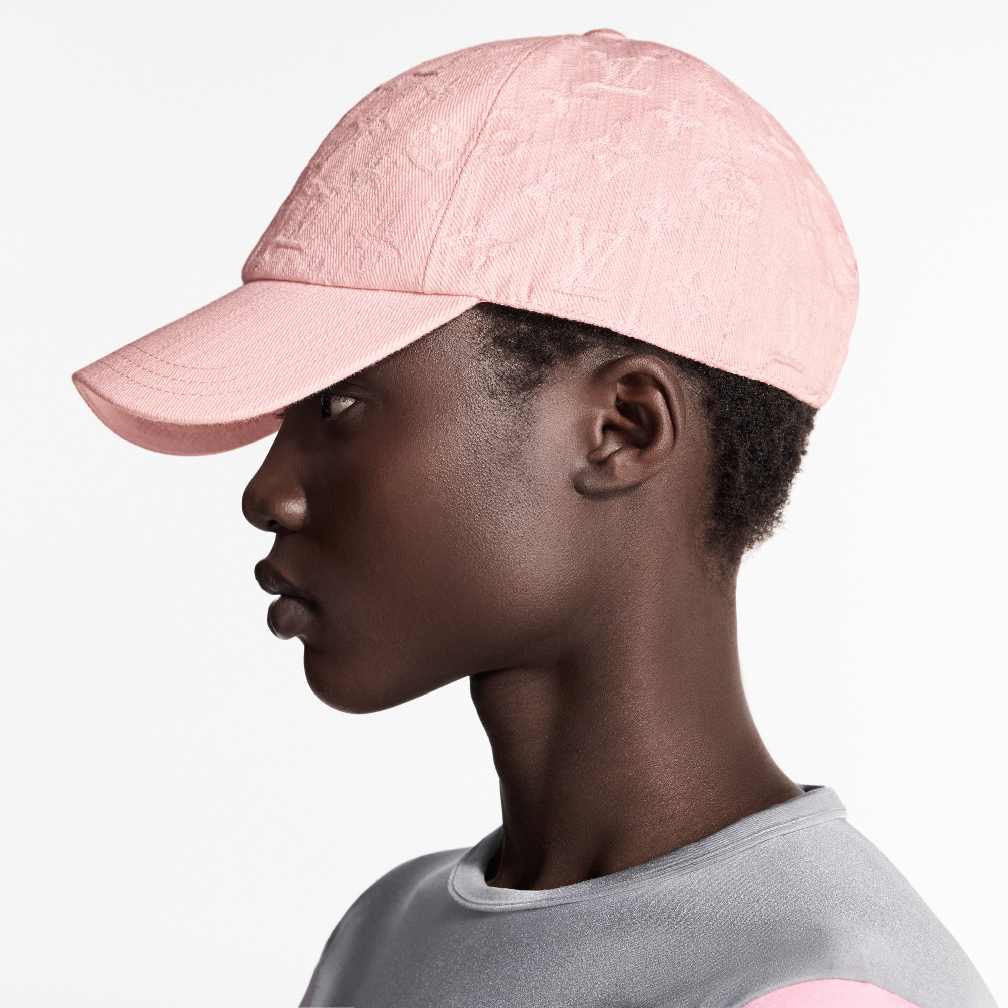 Denim Cap . in Women