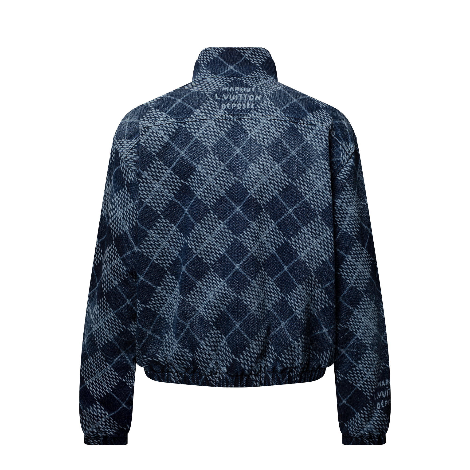 Denim Fleece Blouson  in Men