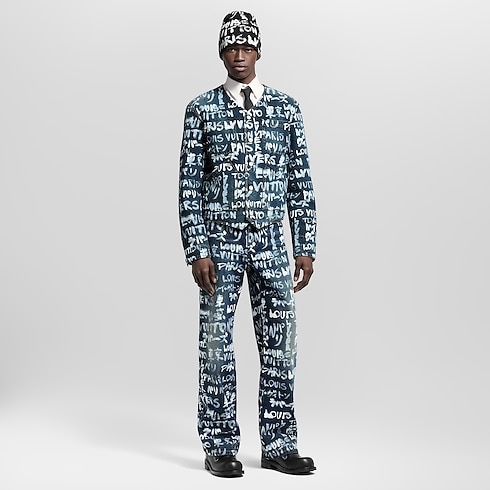 Denim Skate Pants in Men's Ready-to-Wear Denim collections by Louis Vuitton (Product zoom)