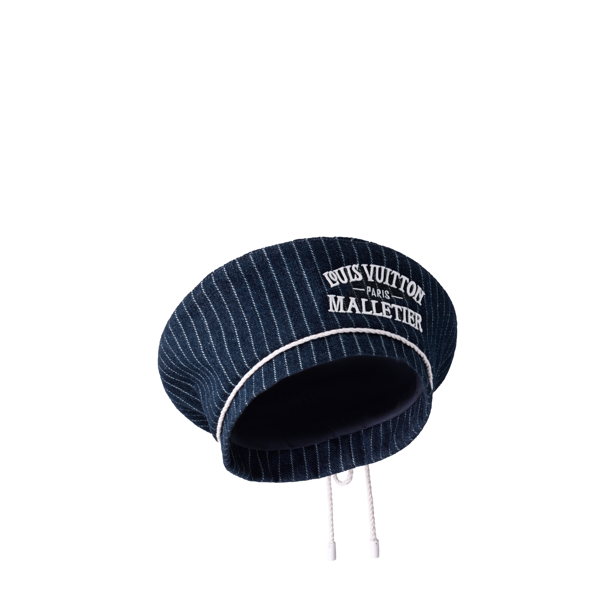 Denim Stripes Beret . in Men