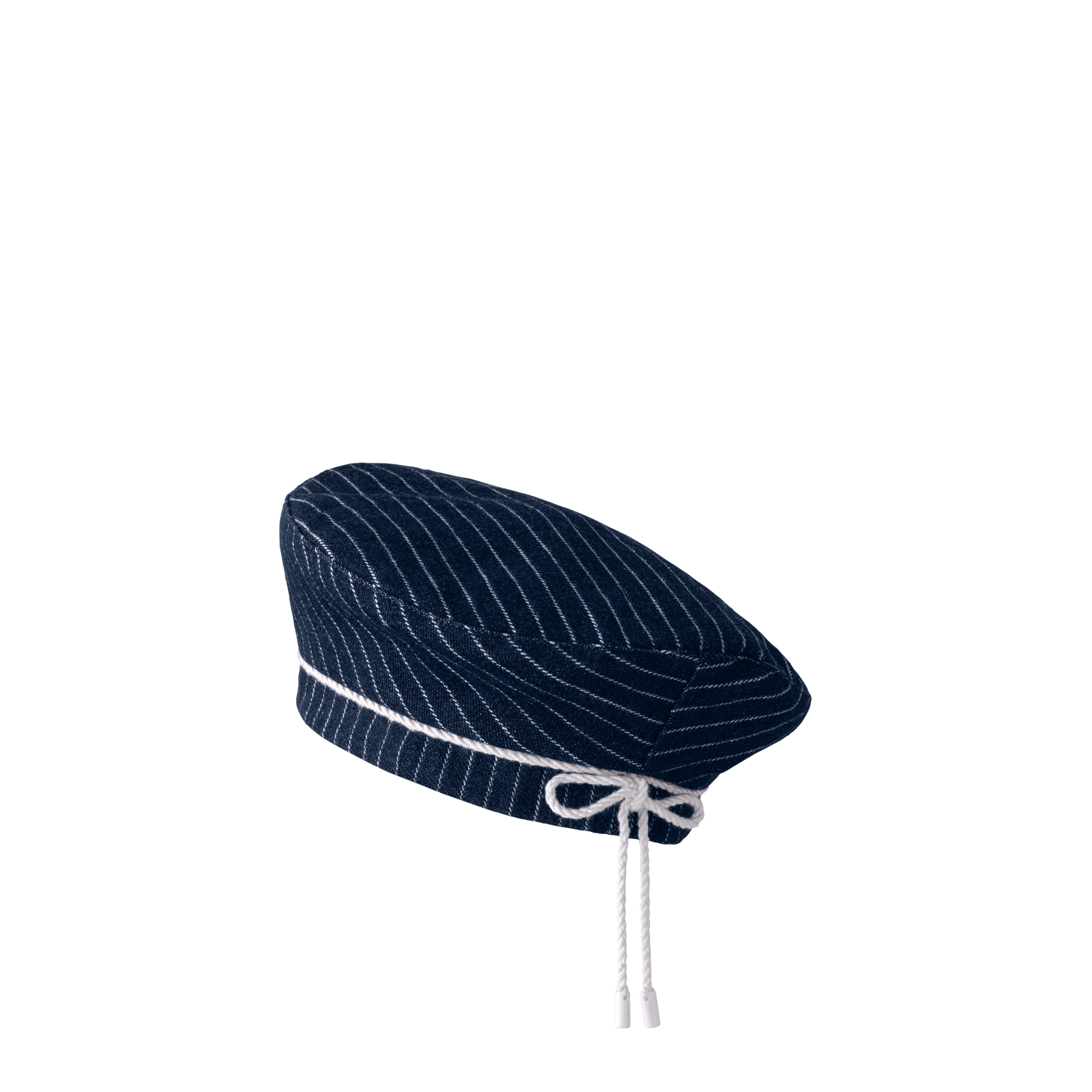 Denim Stripes Beret . in Men