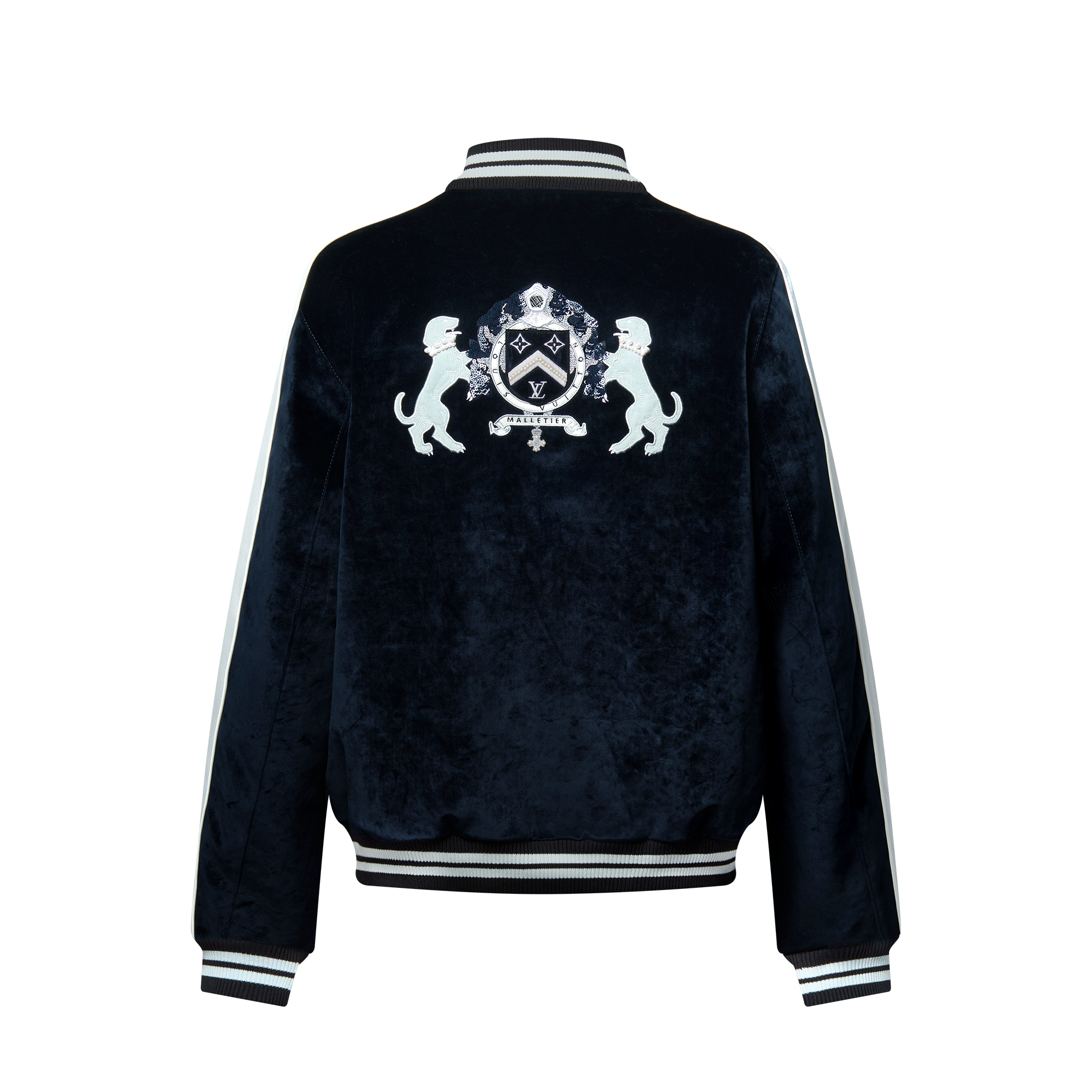 Denim Velvet Souvenir Jacket  in Men
