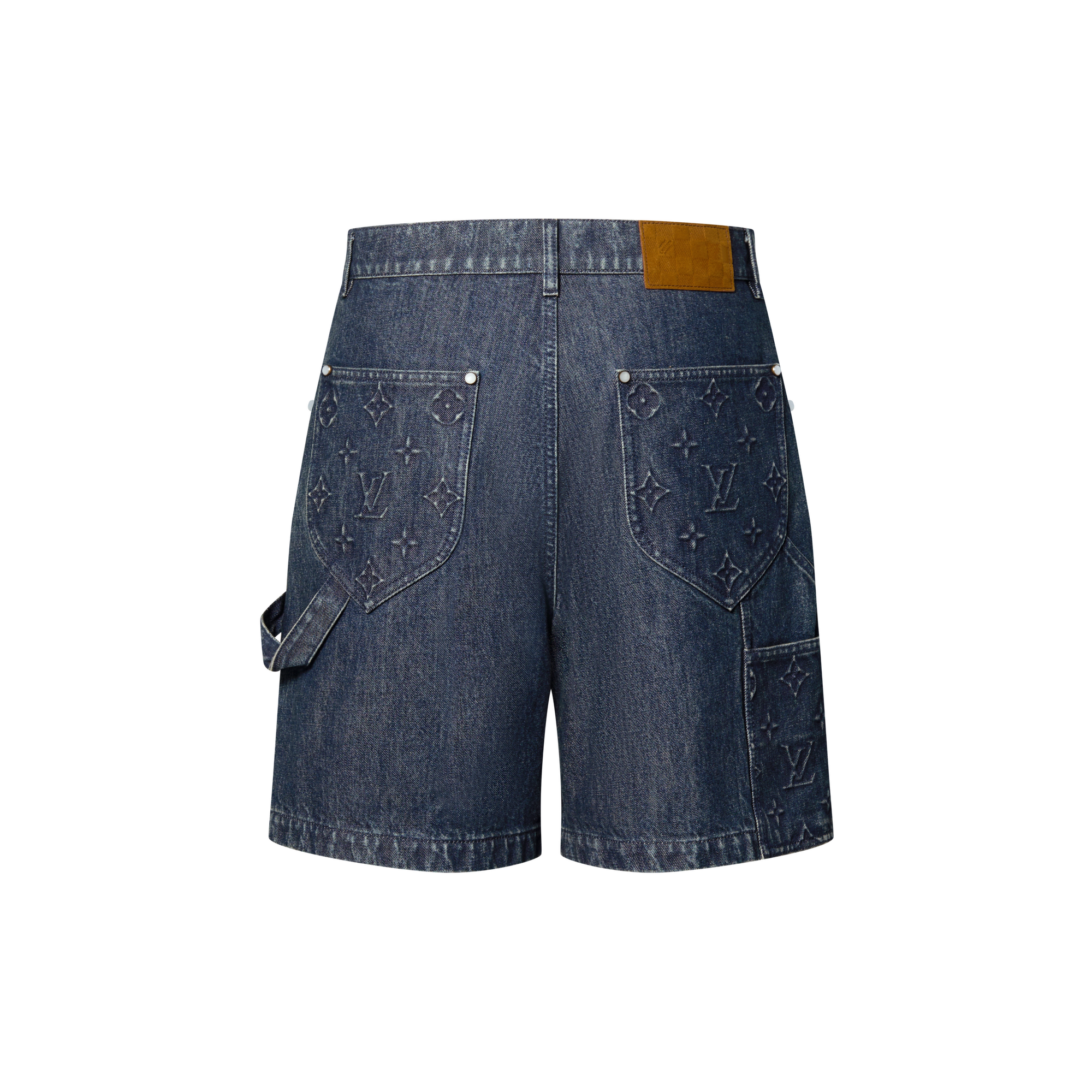 Denim Workwear Shorts  in Men