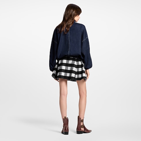 Denim Zip-Up Jacket in Women's Ready-to-Wear Coats and Jackets collections by Louis Vuitton (Product zoom)