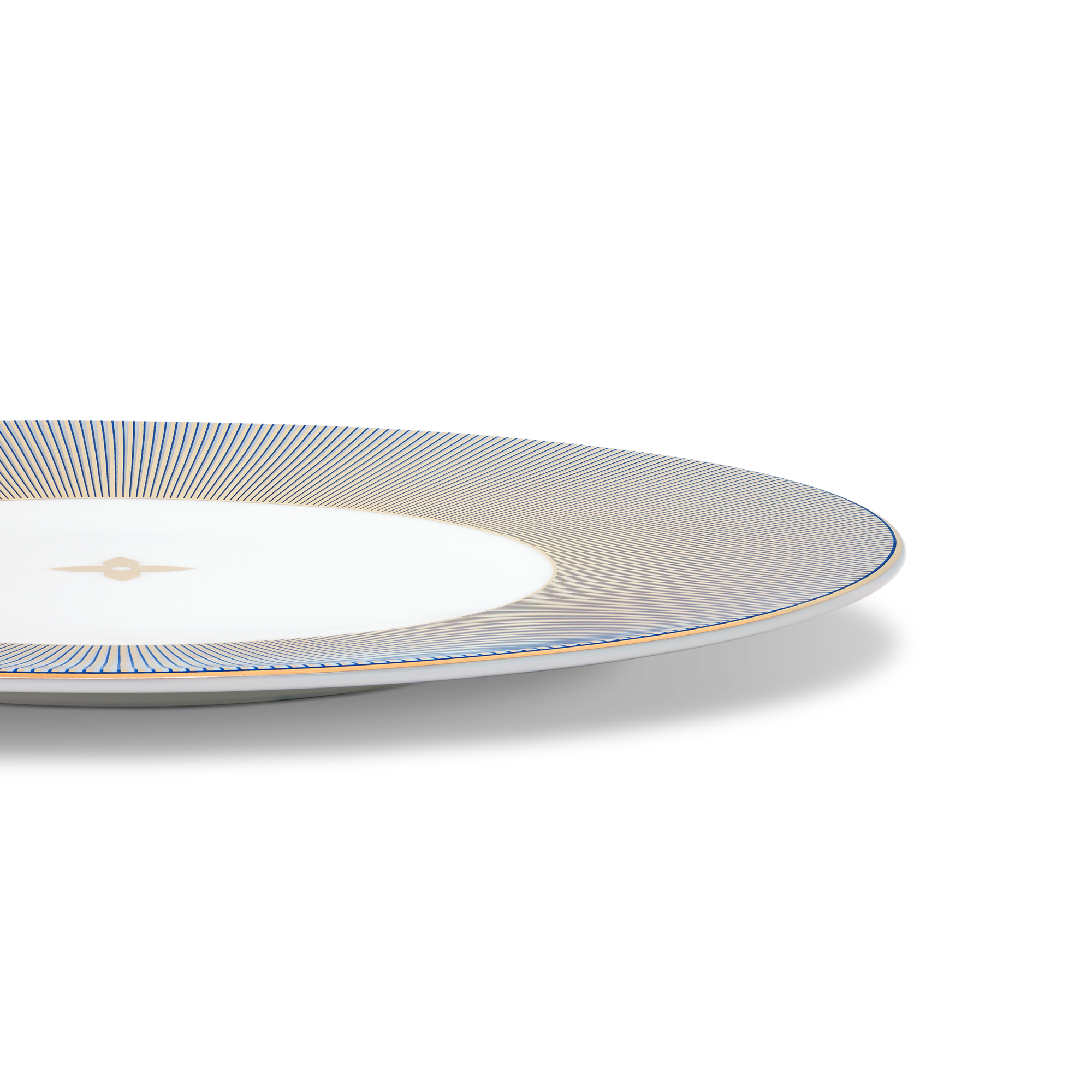 Dichoric Set Of 2 Dessert Plates  in Trunks, Travel and Home