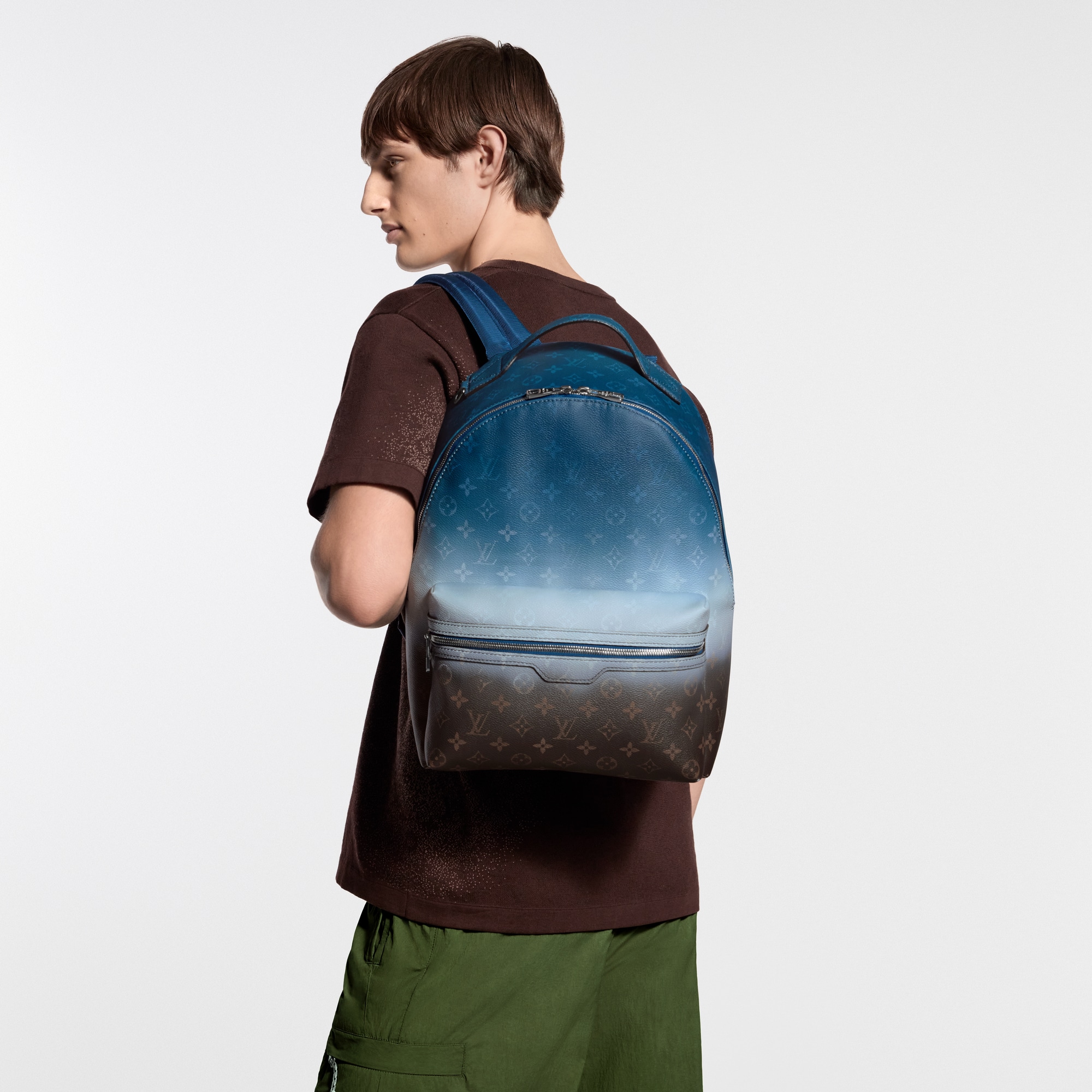 Discovery Work Backpack LV Aerogram - Men Bags | LOUIS VUITTON