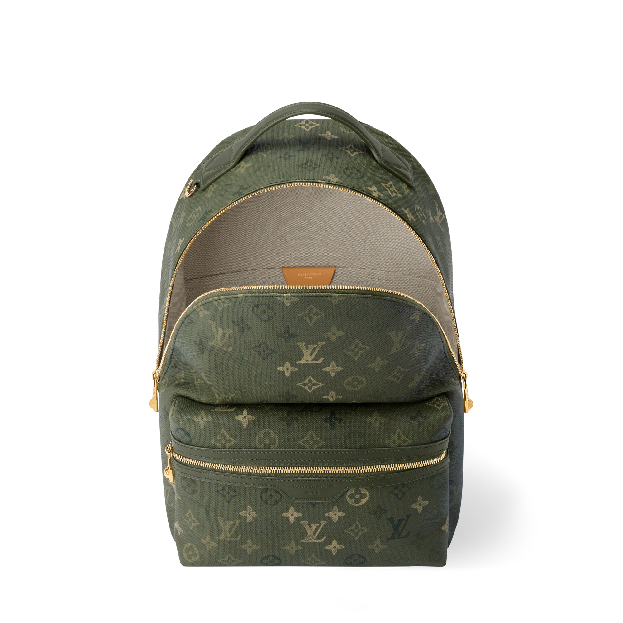 louis vuitton backpack pm m43882 in monogram titanium Discovery Surplus Khaki Green  HolloShoe the discovery backpack pm is the slightly smaller of the two discovery backpacks LOUIS VUITTON Discovery Backpack PM