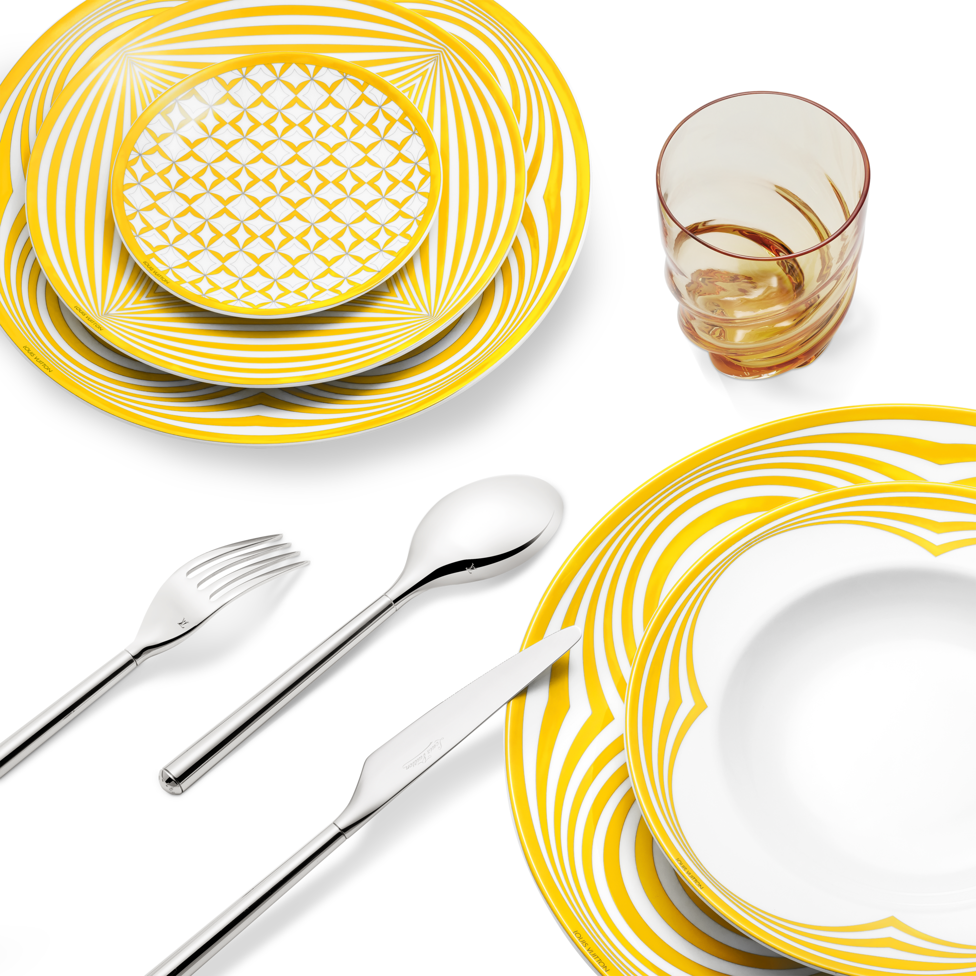 Dolce Vita Set Of 2 Soup Plates  in Trunks, Travel and Home