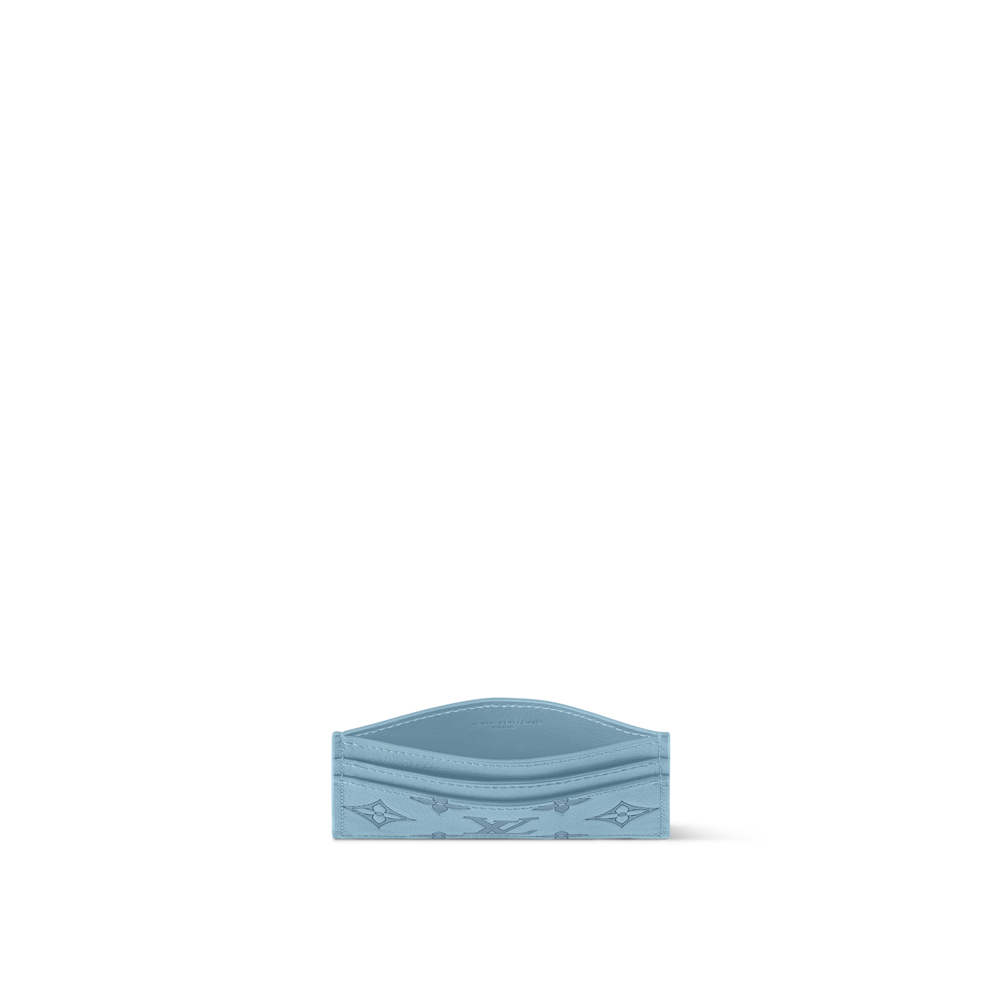 Double Card Holder Monogram Shadow Leather in Bags and Small Leather Goods