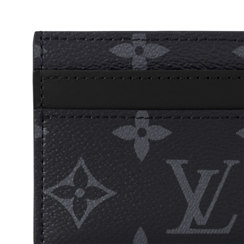 Double Card Holder Monogram Eclipse in Gifts's Family Month Gift Guide } collections by Louis Vuitton (Product zoom)