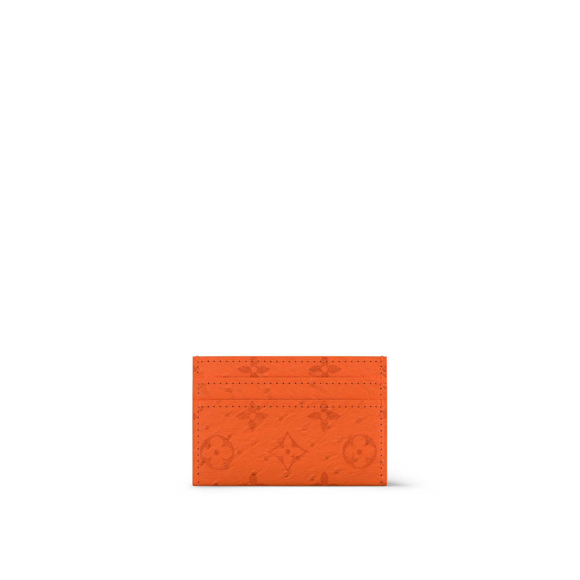 Double Card Holder Autruche in Men