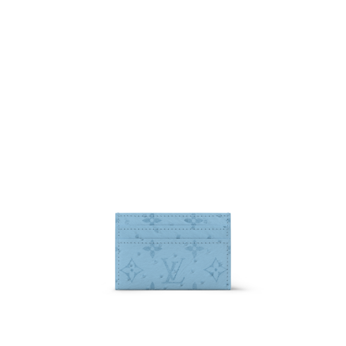 Double Card Holder Autruche in Men's Wallets and Small Leather Goods Exotic Leather Wallets collections by Louis Vuitton (Product zoom)