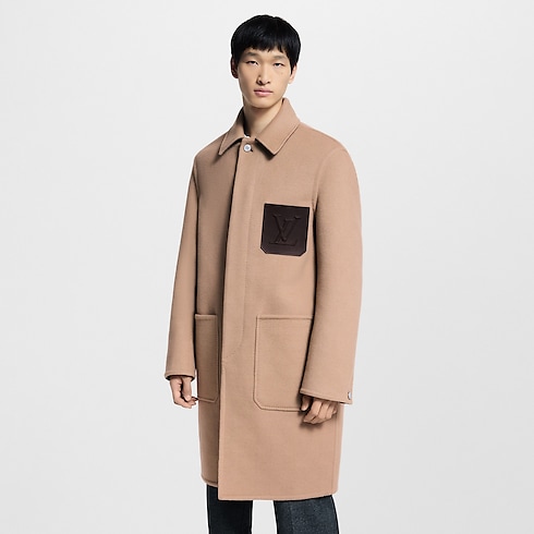Double Face Car Coat With Signature Pocket in Men's Ready-to-Wear Outerwear and Coats collections by Louis Vuitton (Product zoom)